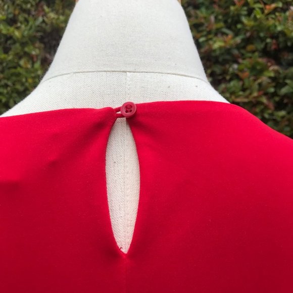 Calvin Klein Red Sleeveless Top -  Size XL - Picture 4 of 5